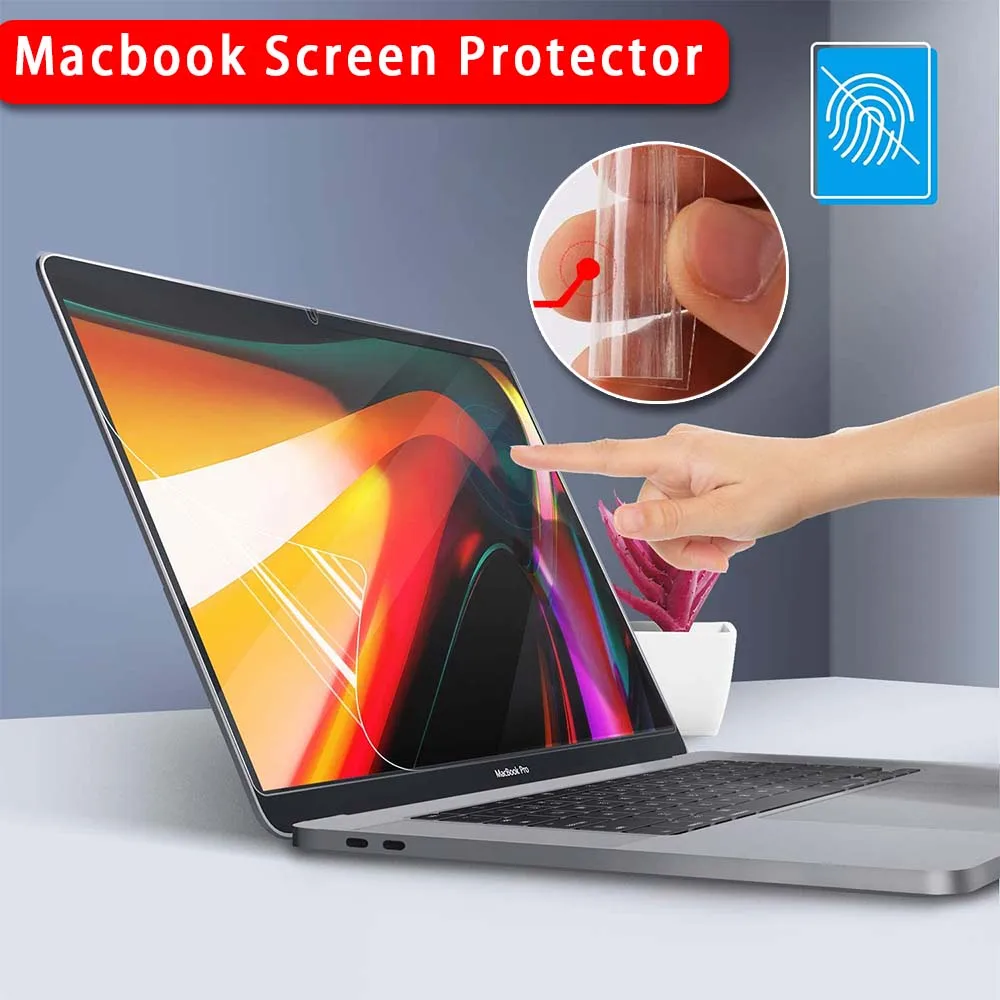 Экран Защитная пленка для Apple Macbook Pro 16 дюймов A2141 прозрачный антибликовый ноутбук
