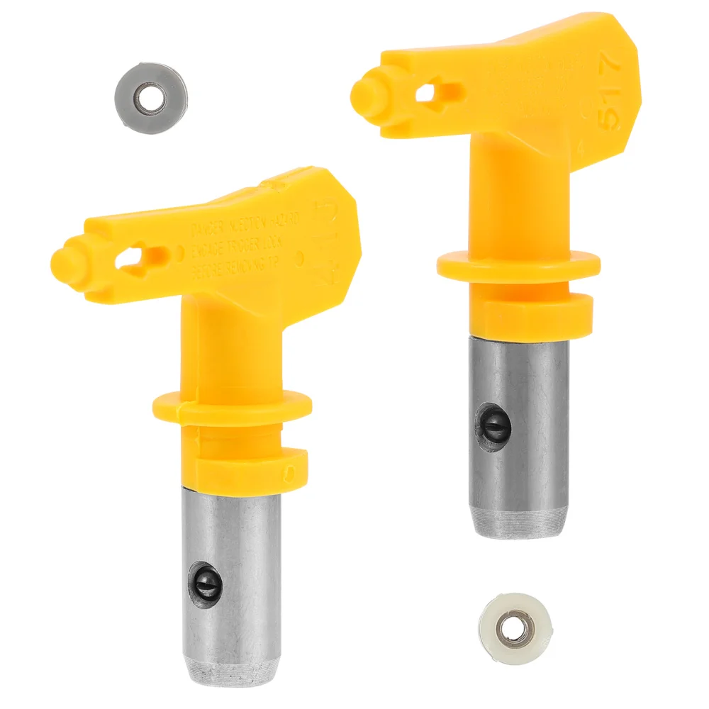 

2pcs Airless Spraying Machine Tips Paint Sprayer Seal Nozzle Garden Power Tools