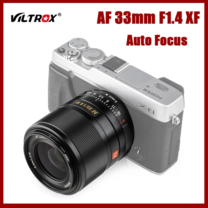 Объектив для камеры VILTROX AF 33/1.4 XF 33 мм F1.4 STM Fujifilm FUJI X mount XT3 XH1 X20 XT30 XT20 XT10