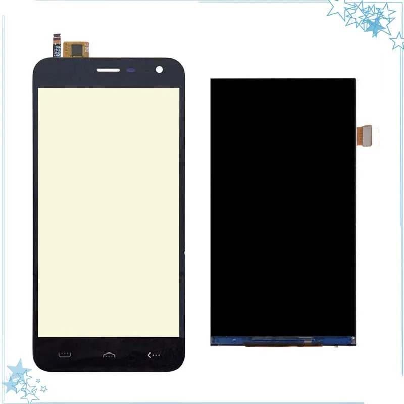 

Black Sensor For Homtom HT3 LCD Display+Touch Screen Digitizer for ht3 FPC-501513-A LCD Glass Panel Separated Replacement Parts