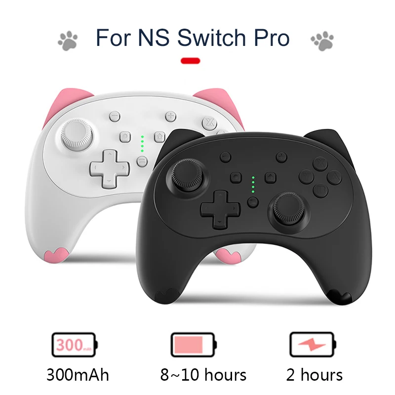

Cat беспроводной контроллер для Nintendo Switch /Switch Lite геймпад джойстик Bluetooth беспроводной геймпад для Nintendo Switch/Lite Pro