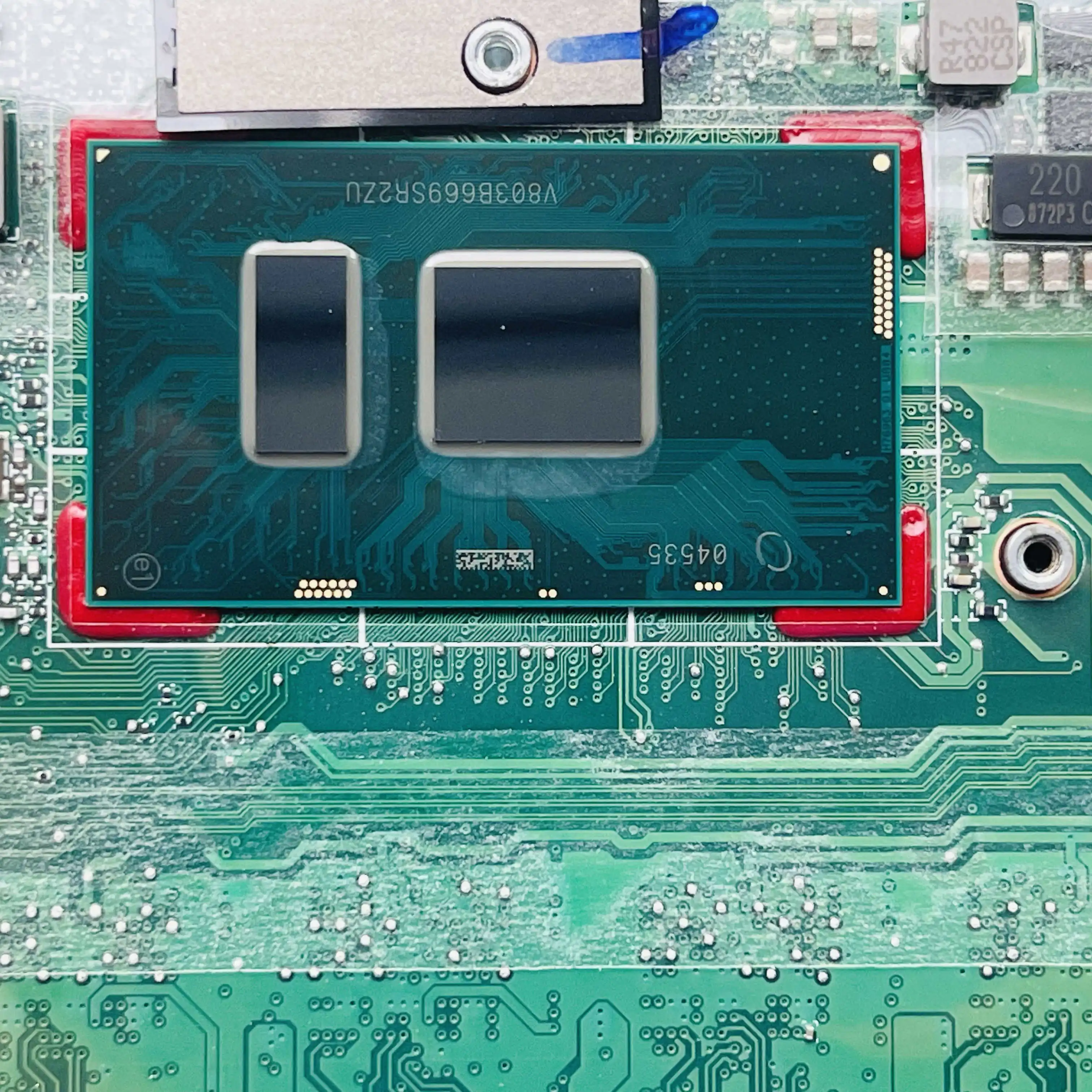 Материнская плата GD для ноутбука HP Spectre X360 13-W 13-AC со стандартным процессором 8 ГБ