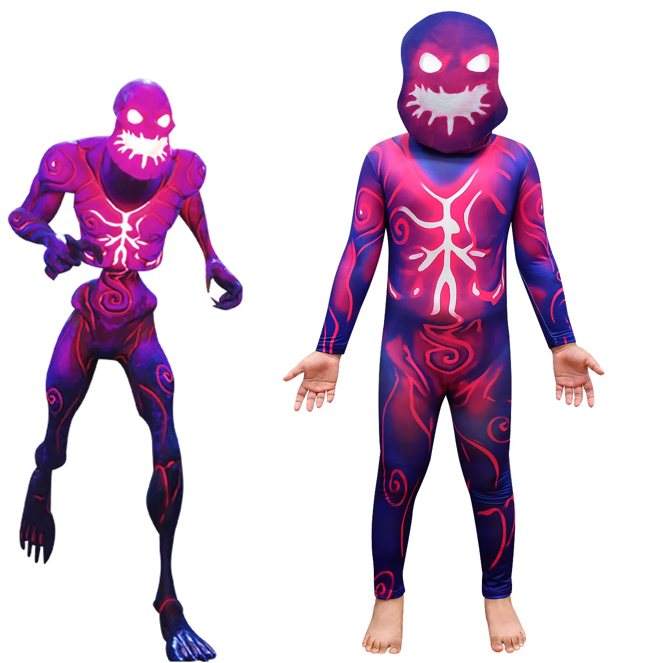 Детский костюм на Хэллоуин для мальчиков комбинезоны В рыцарском стиле зентай