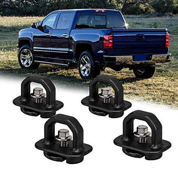 Анкерные стяжки для Chevy 4 шт. в комплекте подходит 07-18 Gmc Sierra Cargo 15-18 Colorado и Canyon |