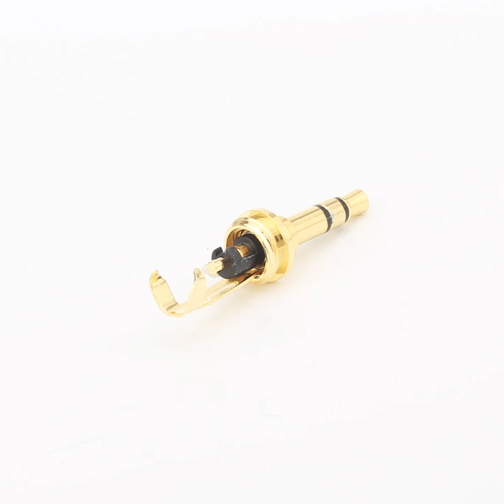 2 шт. Audiocrast H001 Hi End Tellurium Позолоченный разъем из углеродного волокна 3 5 мм стерео