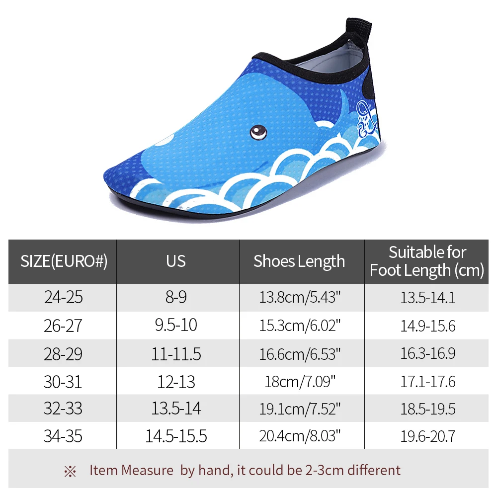 2020 Kids Quick Drying Swim Water Shoes Casual Footwear Barefoot LightWeight Aqua Socks For Beach Pool Cartoon Children Slippers | Спорт и