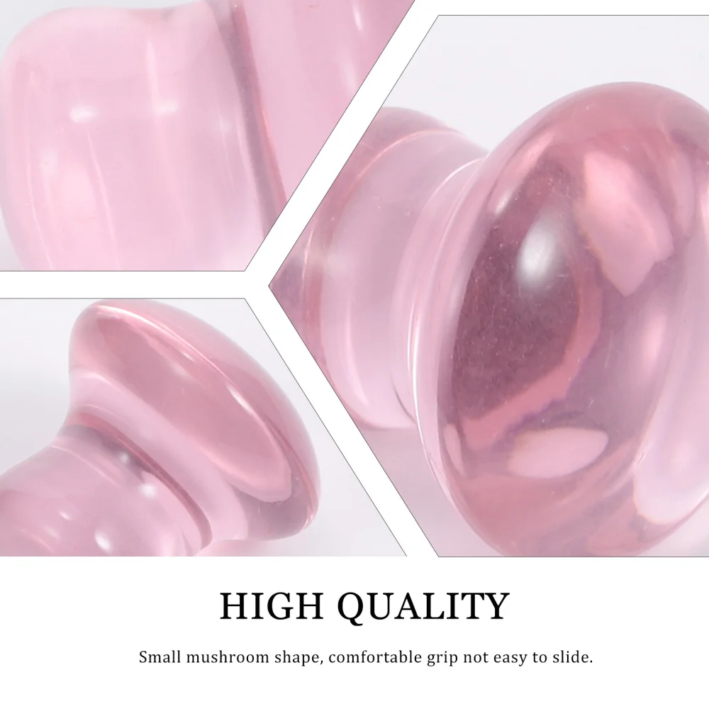 

1Pc Mushroom Shaped Massaging Stone Facial Massager Full-body Tool