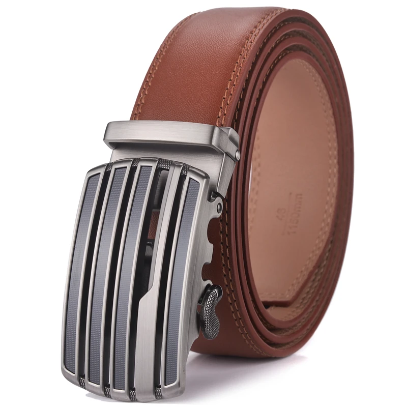 Мужской ремень из натуральной воловьей кожи G34 | Аксессуары для одежды