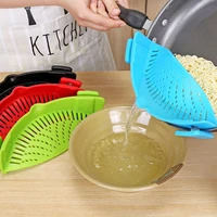 home vegetable pot strainer silicone noodle filter tool kitchen gadget set for cooking convenience utensil houseware accessories