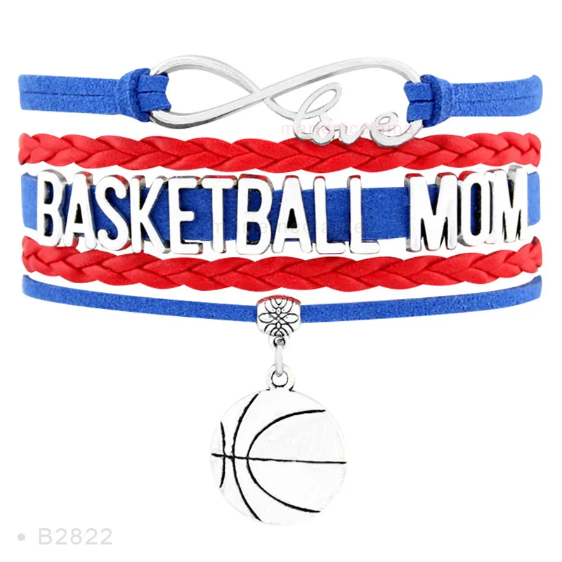 Модный обруч Бесконечность Любовь Баскетбол мама по индивидуальному заказу