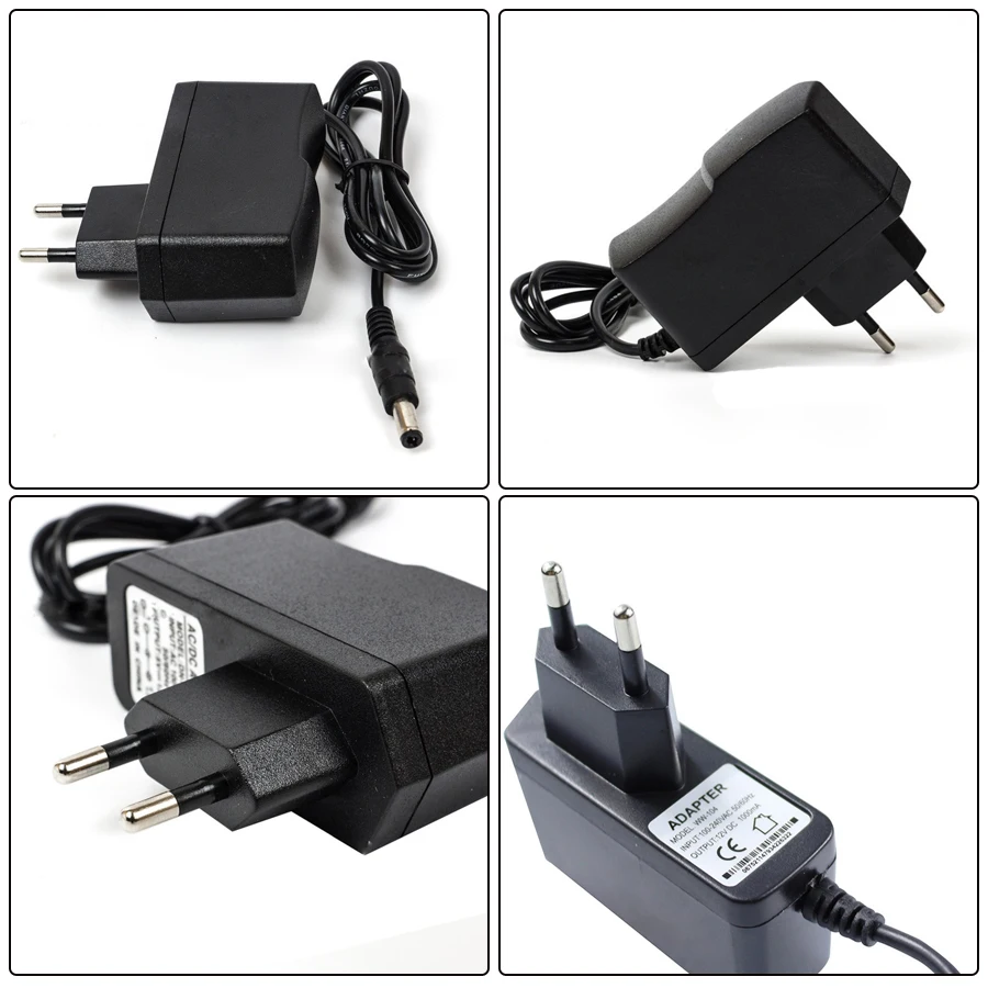 DC 5 V адаптер питания регулируемый 1A 220V до 12V Светодиодная лампа 220v|Адаптеры AC/DC| |