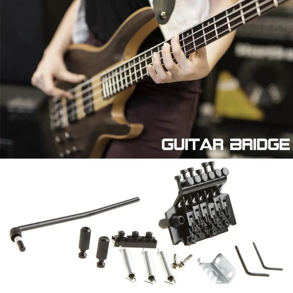 

Double-shaking Tremolo System Double-shaking Electric String Bridge Guitar P1G9