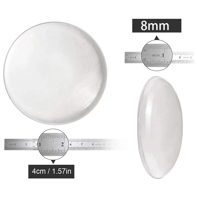 Защитные стенки от дверных ручек 12 шт Самоклеющиеся амортизирующие моющиеся