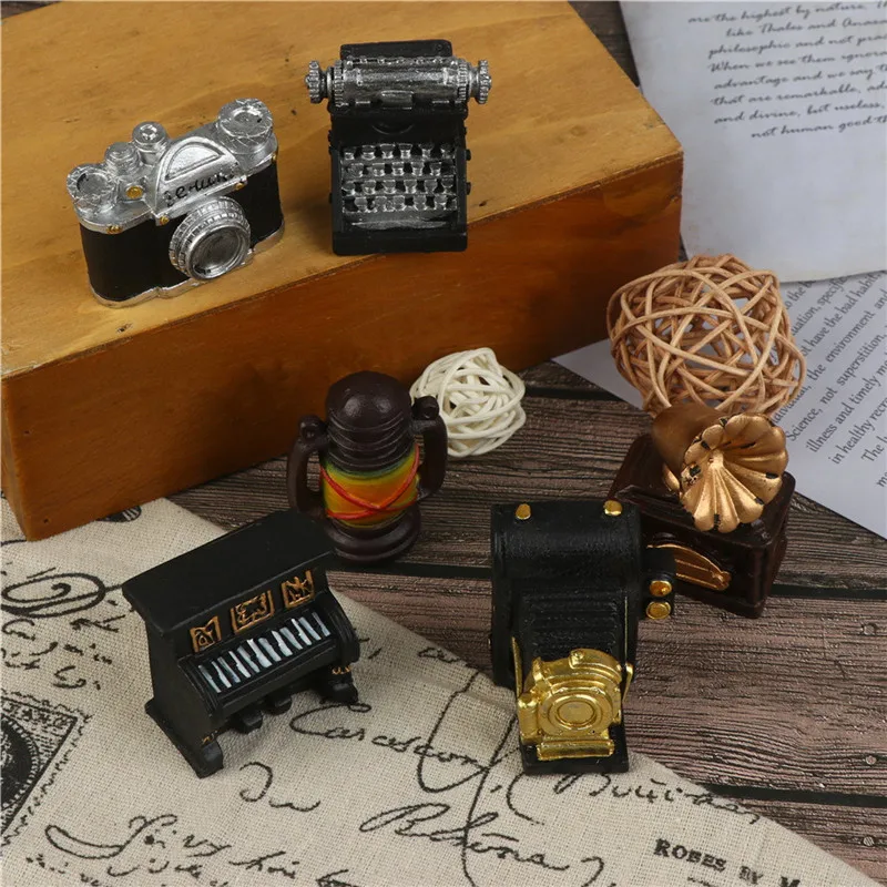 

Infant Diy Props Studio Retro Room Small Decoration Crafts Dollhouse Furniture Toys Photography Props