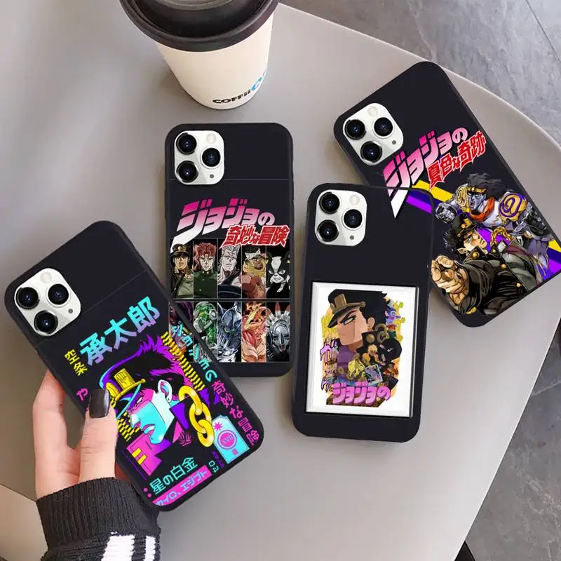 

JoJo's Bizarre Adventure JoJo Anime Phone Case for iPhone 13 12 11 mini pro XS MAX 8 7 6 6S Plus X SE 2020 XR