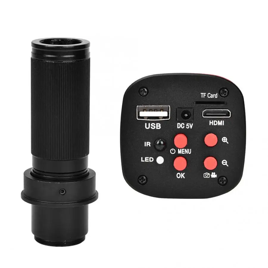 100 240V 1080P 4608x3456 USB C Mount электронный промышленный микроскоп камера|Микроскопы| |