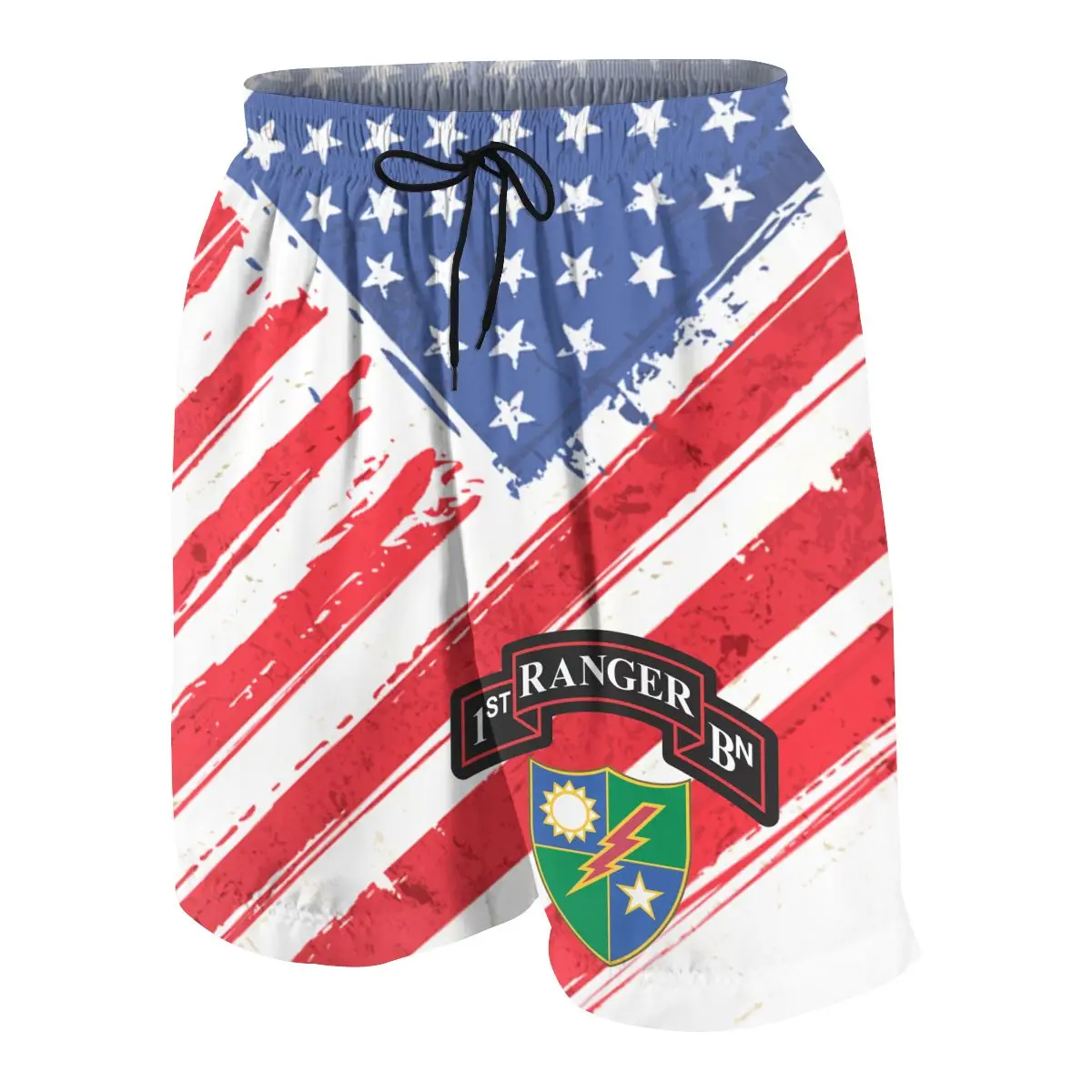 

1st Battalion 75th Ranger Regiment Youngsters Shorts Joggers Quick-dry Cool Short Pants Casual Beach Sweatpants
