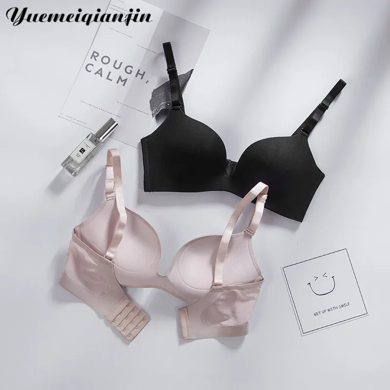 Женский сексуальный комплект с бюстгальтером, бюстгальтер на косточках с открытой спиной, удобная чашка, нижнее белье для девушек, повседневный боди, бюстгальтер, пуш-ап, нижнее белье