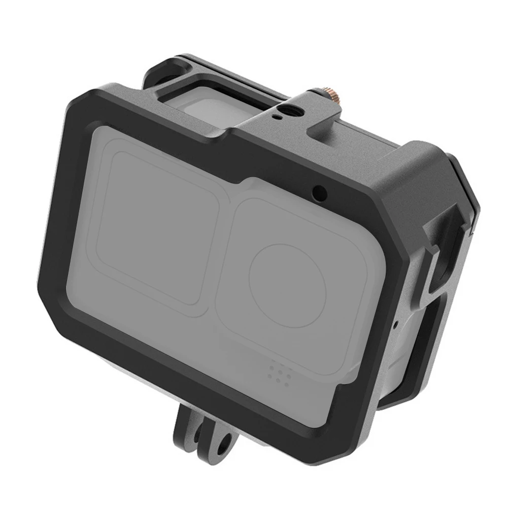 

Action Camera Accessory Photography Charging Protective Frame Fill Light Heat Dissipation Cage Case Housing For Gopro Hero 9