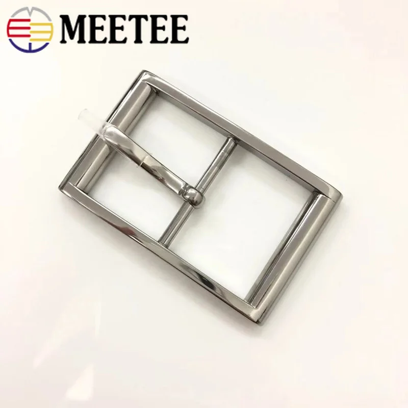 

Meetee id30 мм 1 шт./2 шт. ремень с пряжкой из чистого титана с пряжкой для головы DIY брюки аксессуар для пояса