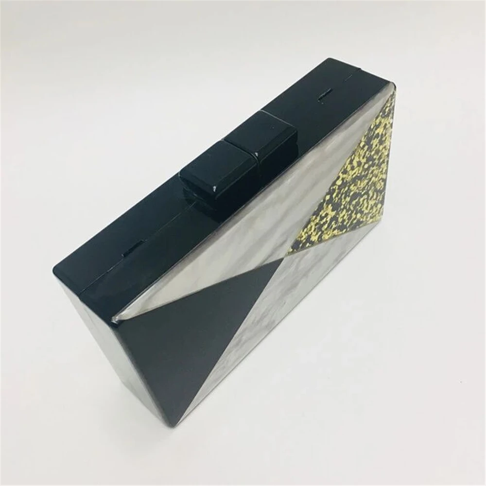 Сумка мессенджер Женская акриловая модная вечерняя сумочка элегантный клатч с