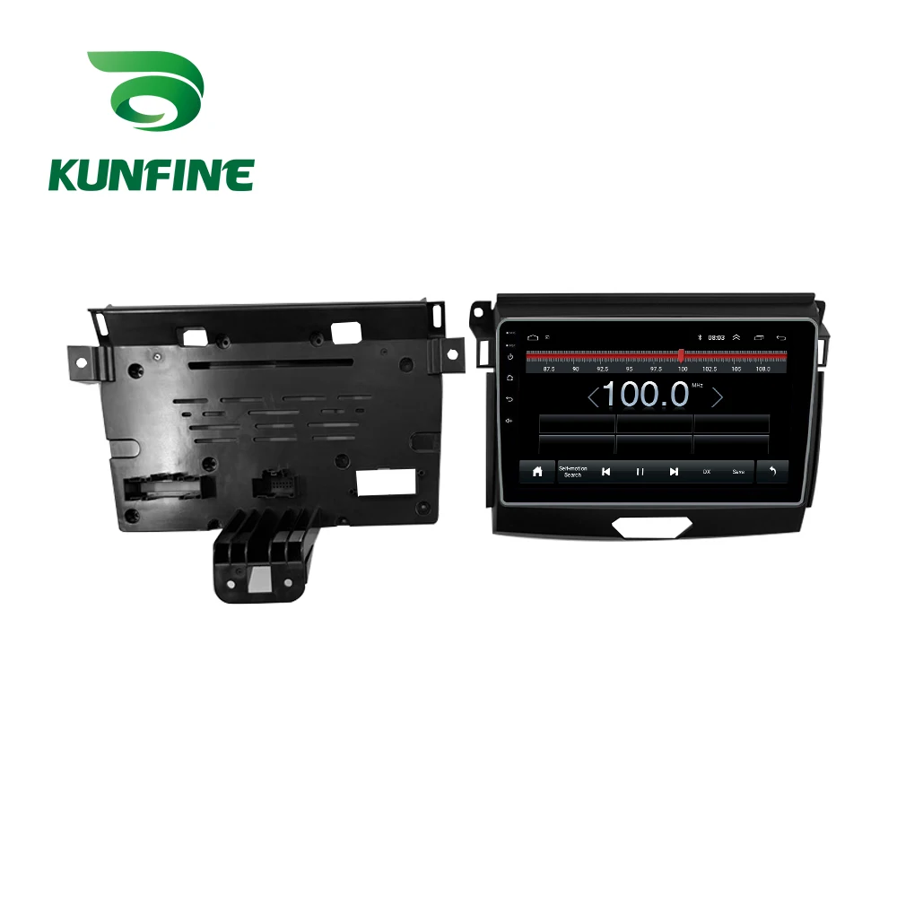 Восьмиядерный Android 10 0 автомобильный DVD GPS навигационный плеер Deckless стерео для Ford