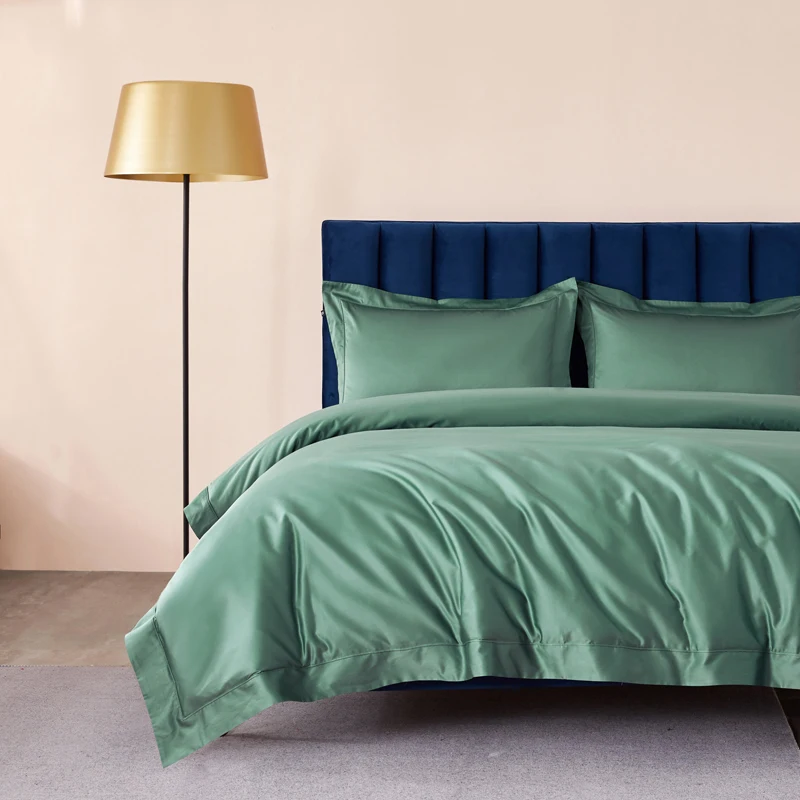 4 шт. Комплект постельного белья из египетского хлопка | Дом и сад