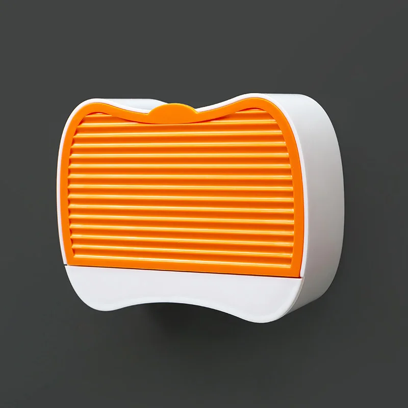 

Soap Dish Paste Wall Mounted Soap Holder Toilet Storage Rack Punch-free Detachable Storage Disk Bathroom Accessories Soap Box