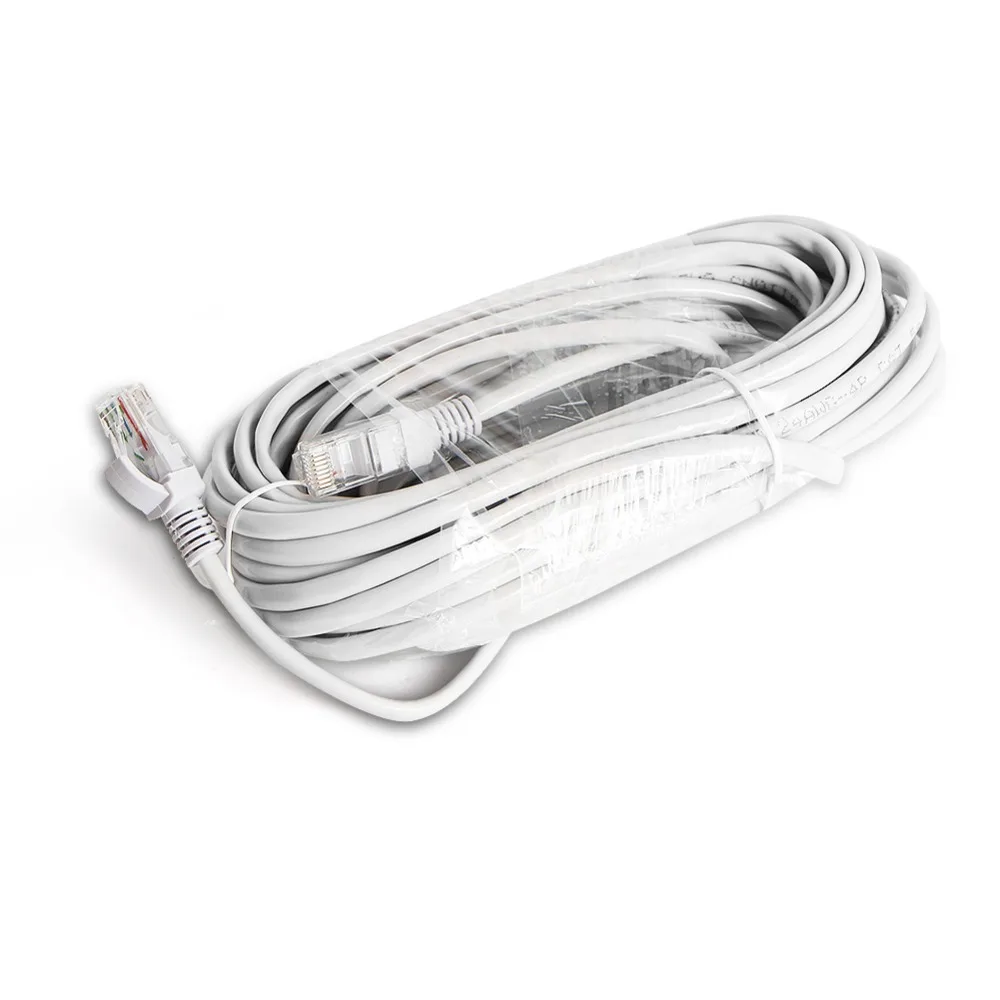 10 м/20 м/30 м/50 м Ethernet кабель RJ45 CAT5/CAT 5e CCTV сетевой Lan для IP камеры NVR системы Цвет