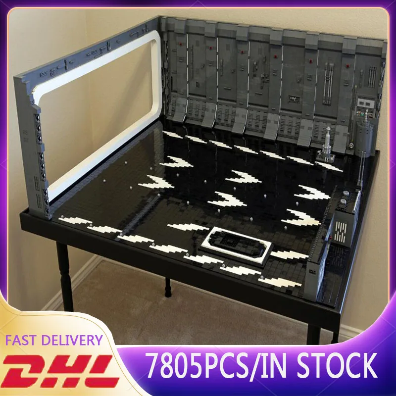 

Hot 7805PCS LepingStyle StarPlan The Docking Bay 327 Boys Toy Educational Blocks Birthday Gift and Display