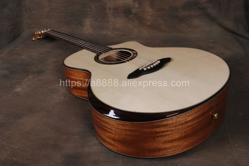 Профессиональная полноразмерная гитара 41 дюймовая кубическая гигантская с