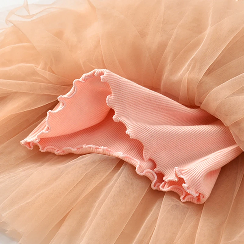 2021 Winter Long Sleeves Kids Dresses For Girls White Princess Dress Casual Wear Daily Clothes Tutu Party | Детская одежда и обувь