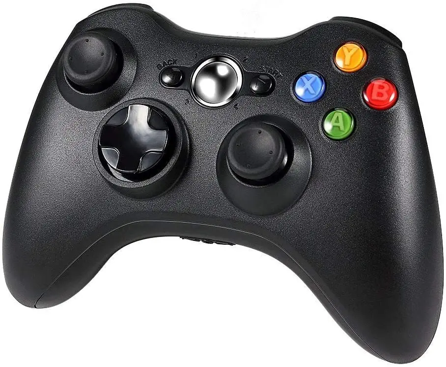 

Diswoe Wireless Controller for Xbox 360, xbox 360 Game Controller Gamepad, Buttons Improved Ergonomic Design Joystick for