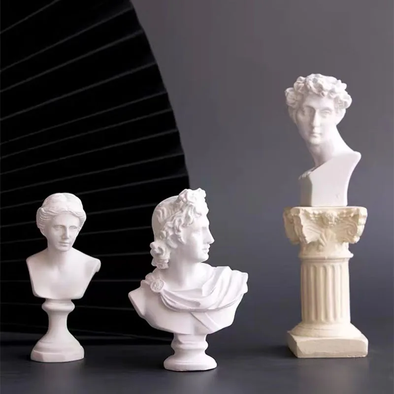 Nordic Style Studio Photography Props Resin Figure Still Life Photography Fashion Brand Cosmetics Jewelry Photo Background Props