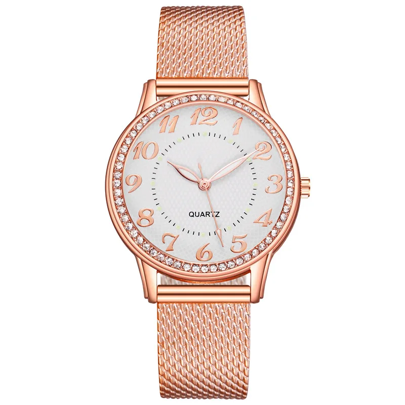 

Luxury Watch Women Diamond Luminous Watches Ladies Mesh Belt Quartz Watches Wrist Watch Relogio Feminino Reloj Mujer