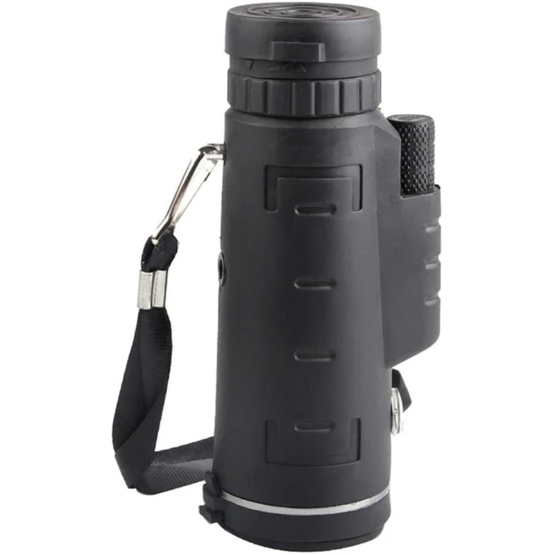 

40X60 Telescope High Definition Monocular Telescope Mobile Phone Camera Telescope with Compass Phone Clip Tripod Holder