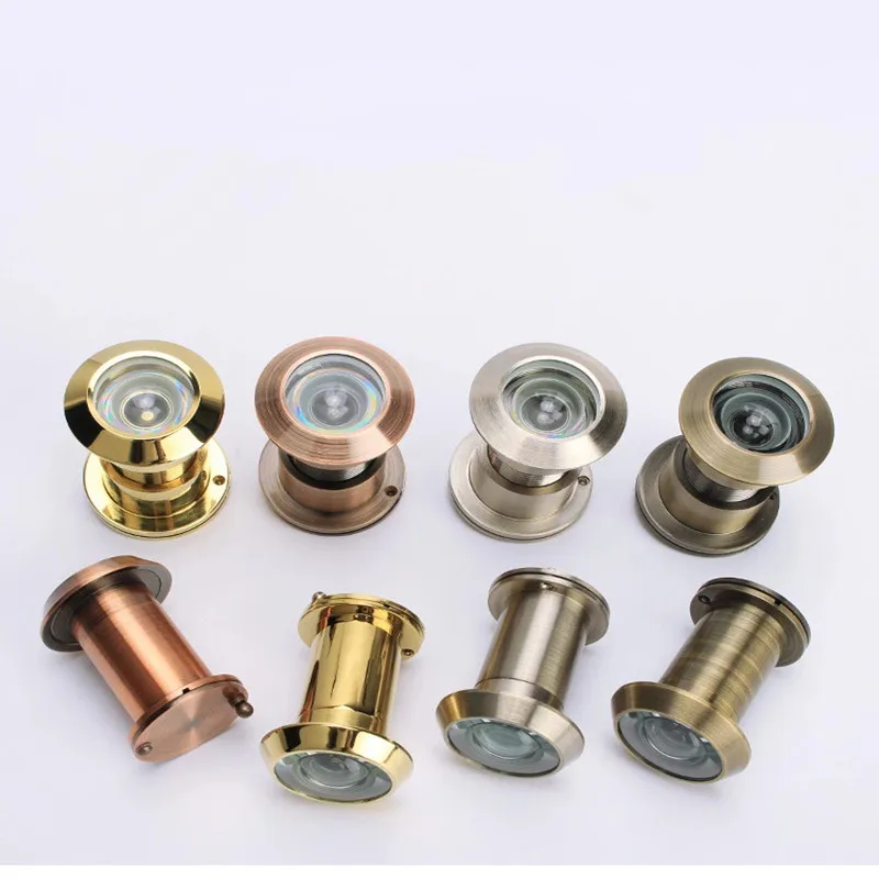 200 Degree Adjustable Door Eye Home Security Door Viewer Anti-Theft Door Peephole Door Hardware