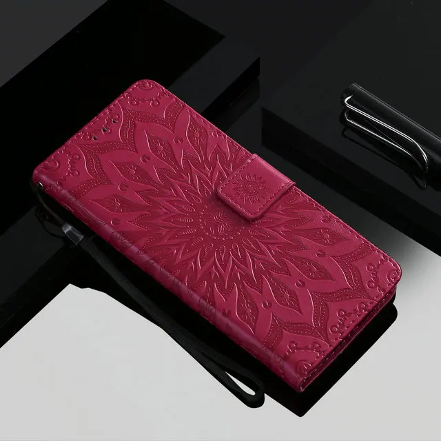 Красный A20E кошелек Etui Coque samsung A50 чехол samsung A70 чехол A40 A30 A20 A10 откидная крышка для samsung Galaxy A70 чехол A60 Fundas - Цвет: Красный