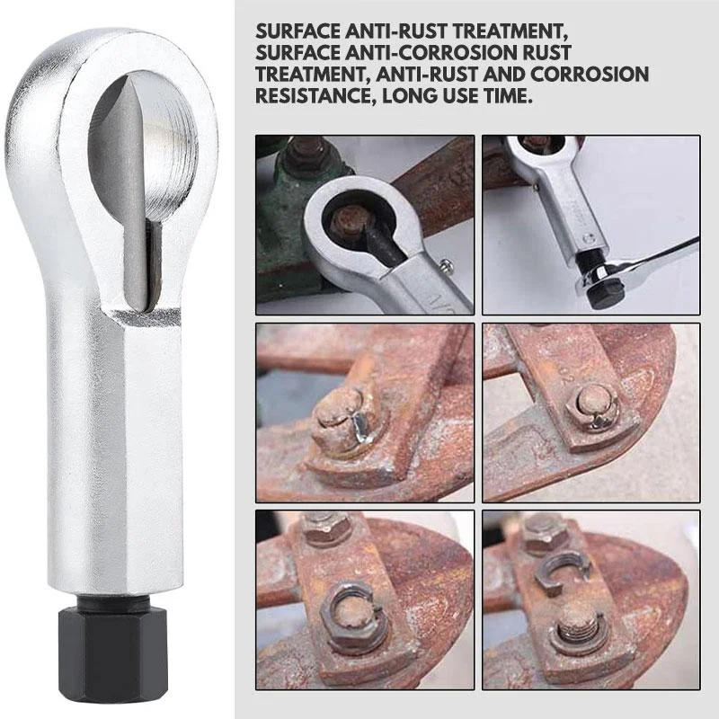 

Professional Screw Nut Cracker 4kinds 9-36mm Heavy Duty Nut Splitter Set Broken Damaged Screw Nut Remover Removal Splitting Tool
