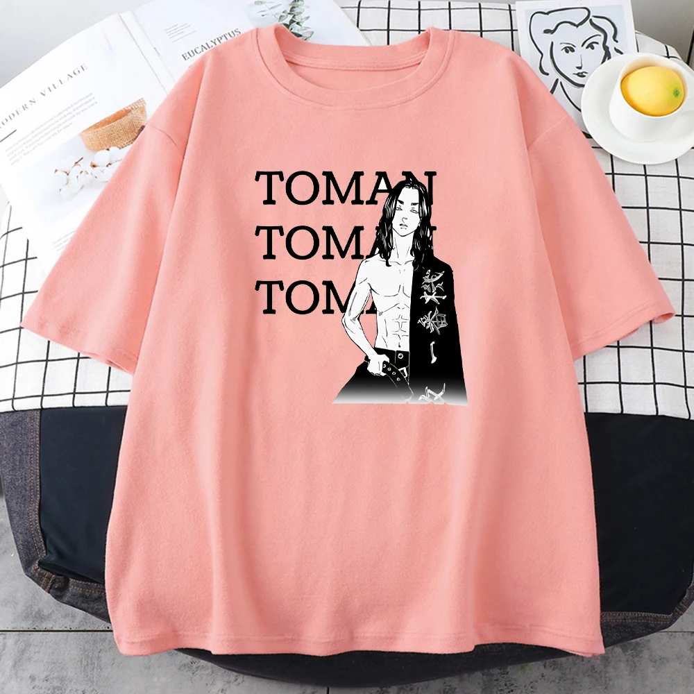

Toman's Baji Keisuke Printing T Shirts Woman Big Size Summer Top Anime Vogue Kawaii T Shirt Fashion Brand Fit T Shirt Women