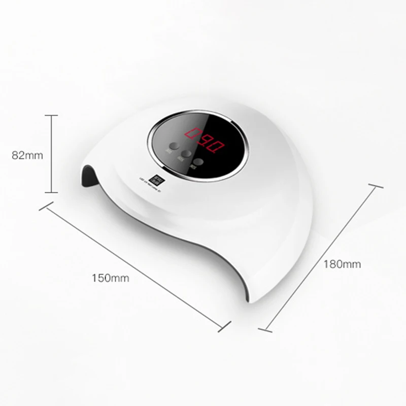 36 Вт Светодиодный светильник для ногтей УФ гель Сушилка профессиональная лампа