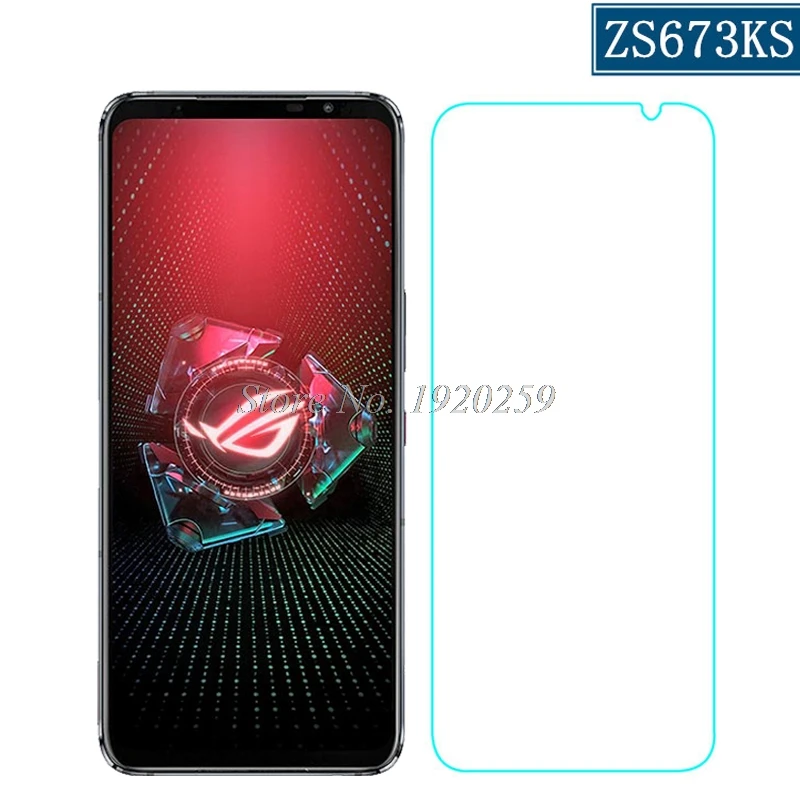 Закаленное стекло 9H для ASUS ROG PHONE 5 Высококачественная защитная пленка