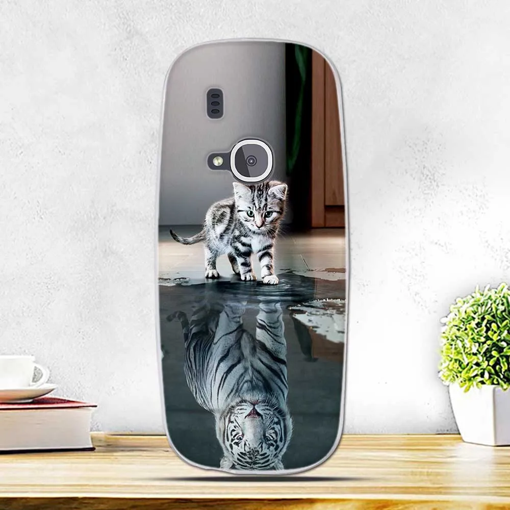 Для Nokia 3310 чехол тонкий стильный чехол для телефона для Nokia 3310 Funda мягкий гелевый защитный чехол для Nokia 3310 задняя крышка