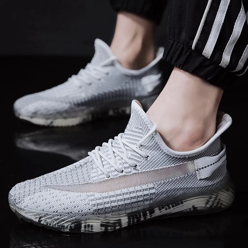 

Black Men Casual Shoes High Quality Men Thick Bottom Running Shoes Outdoor Sports Shoe Breathable Sneakers Male Breathable Shoes