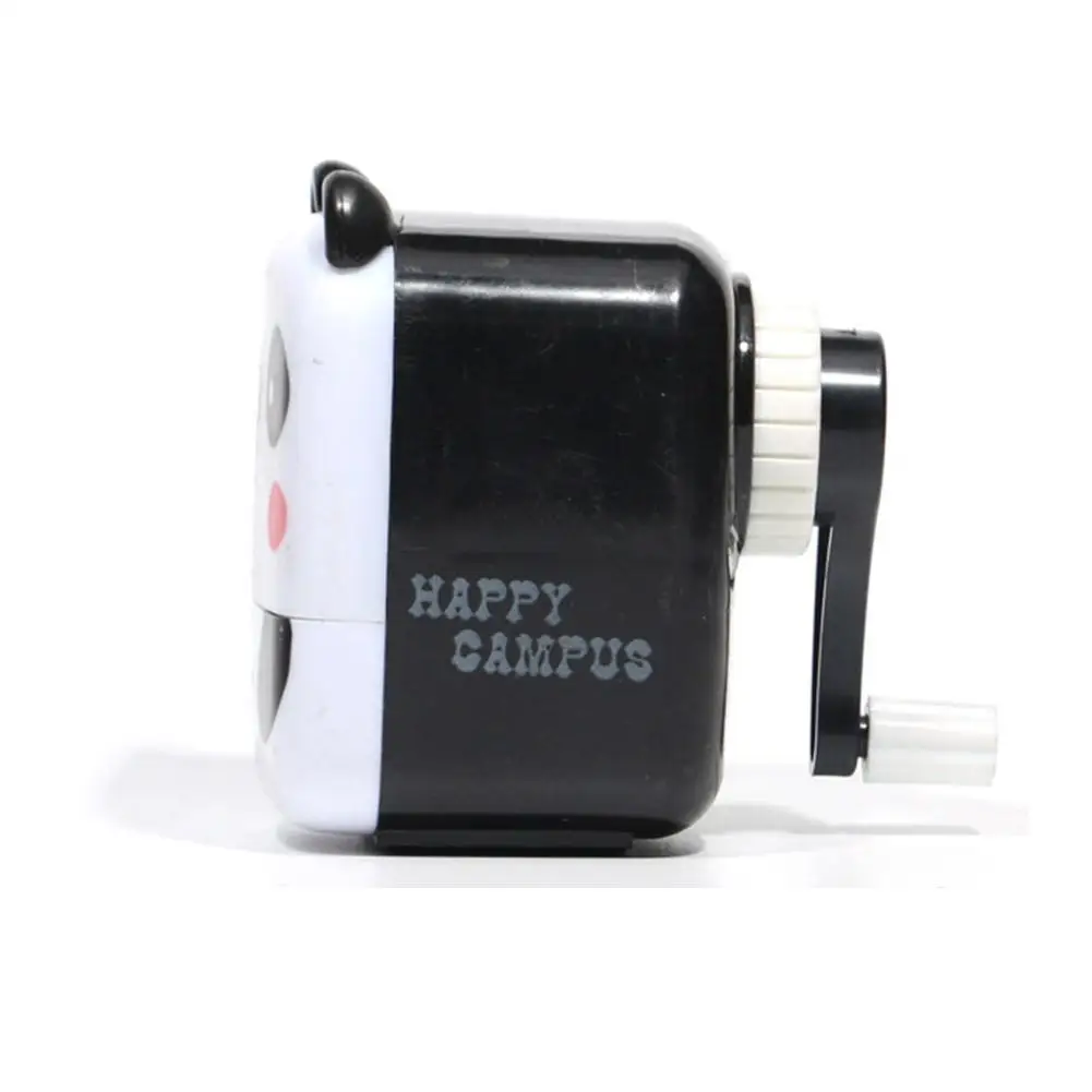 

Panda Hand Crank Manual Pen Cutter Tool Pencil Sharpener Kids Gift Supplies Stationery Sharpener Kawaii Cartoon Animals Pen H6J7