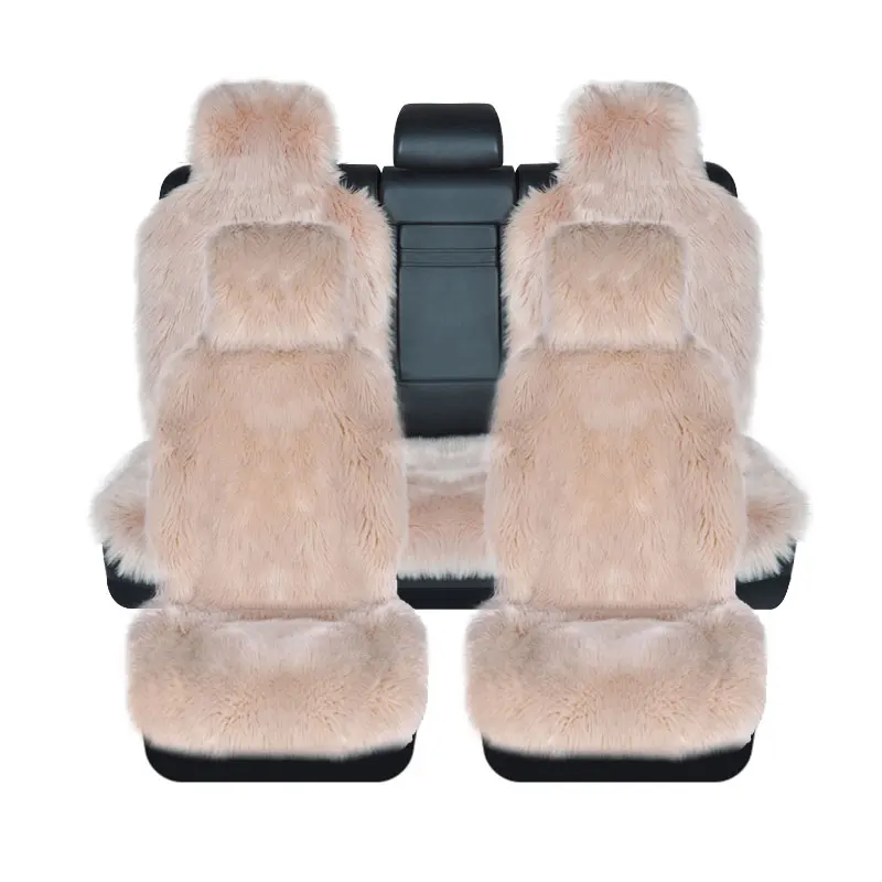 

ready to ship wholesale Wholesale new arrival long fur wool car seat covers