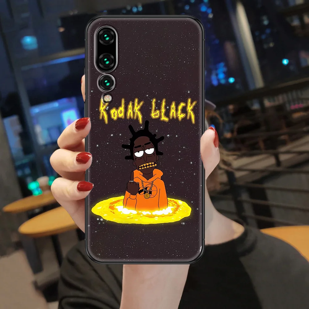 Рэппер Kodak черный чехол для телефона Huawei P Mate Y3 Y9 10 20 30 40 Smart Z Pro Lite 2017 2019 Черный