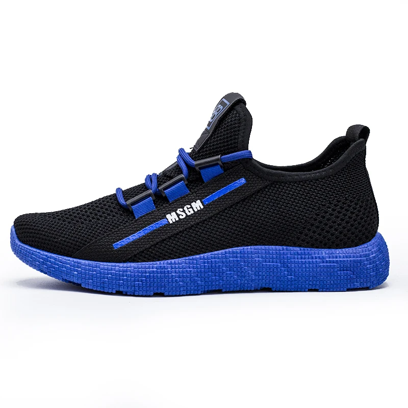 

Men Casual Shoes Lac-up Men Shoes Breathable Mesh Knit Sneakers Wear-resisting Non-slip Male Footwears Tenis Feminino Zapatos