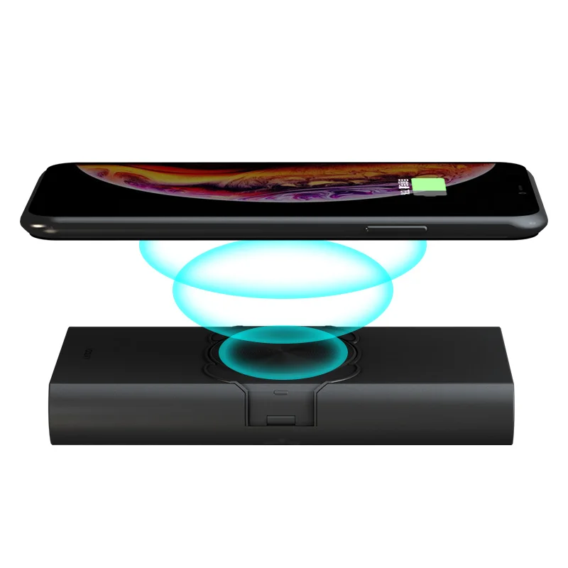 

10000 mAh Power Bank Ultra-thin Polymer Powerbank Dual USB 10000mah External Battery LED Display for iPhone X XS Max Xiaomi