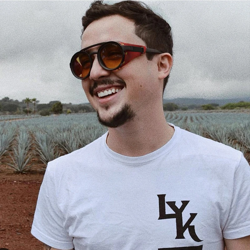 RUGIADA брендовые новые винтажные поляризационные стимпанк Солнцезащитные очки для